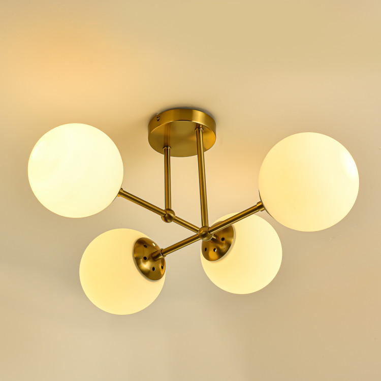 Lampa wisząca Roma 4 złota 4xE14 - 15941
