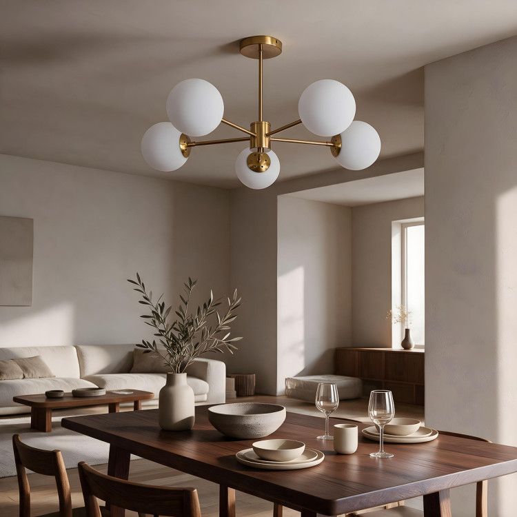 Lampa wisząca Roma 5 złota 5xE14 - 15950