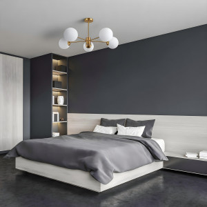 Lampa wisząca Roma 5 złota 5xE14