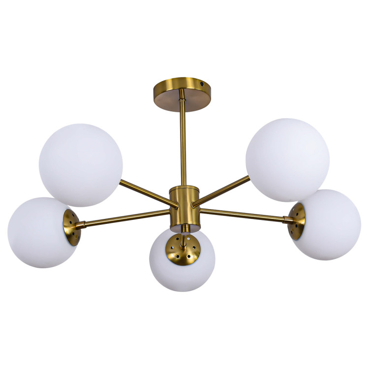Lampa wisząca Roma 5 złota 5xE14 - 15953
