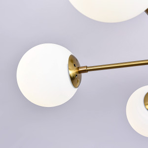 Lampa wisząca Roma 5 złota 5xE14