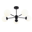 Lampa wisząca Roma 5 czarna 5xE14