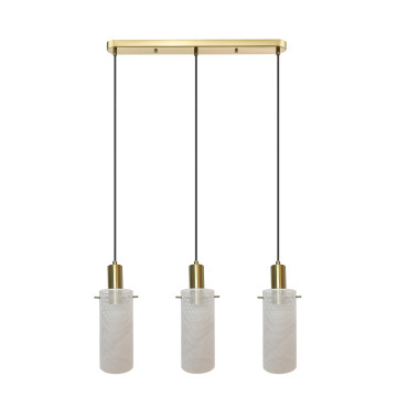 Lampa wisząca Tirana 3 biała 3xE27