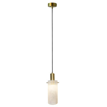 Lampa wisząca Tirana 1 biała 1xE27