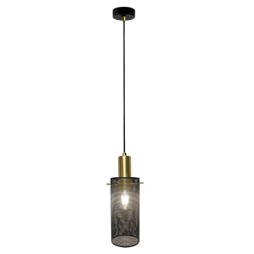 Lampa wisząca Tirana 1 czarna 1xE27