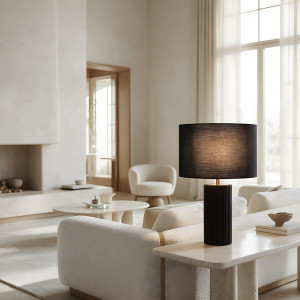 Lampa stołowa Tokio czarna 1xE27
