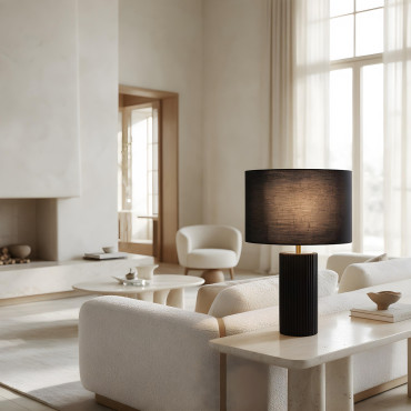 Lampa stołowa Tokio czarna 1xE27