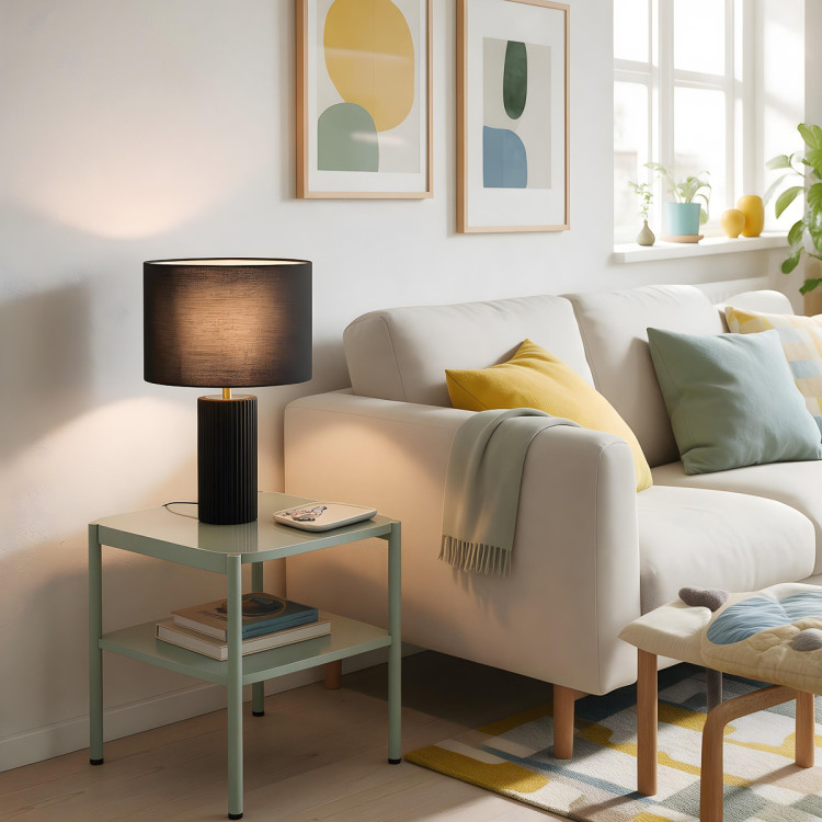 Lampa stołowa Tokio czarna 1xE27 - 16231