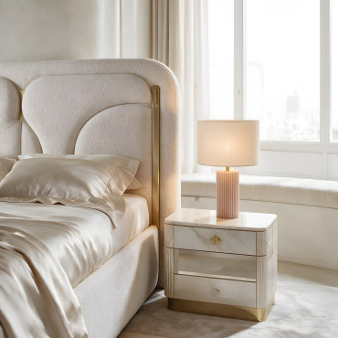 Lampa stołowa Tokio beżowa 1xE27