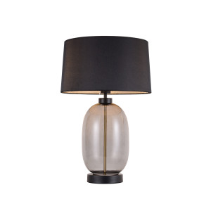 Lampa stołowa Amur dymna 1xE27