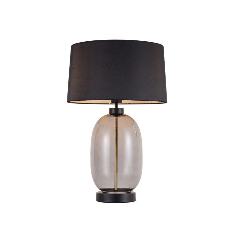 Lampa stołowa Amur dymna 1xE27 - 16338