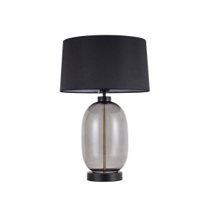 Lampa stołowa Amur dymna 1xE27