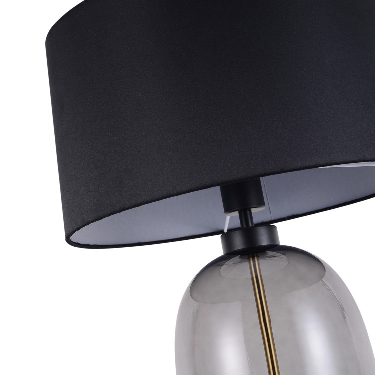 Lampa stołowa Amur dymna 1xE27 - 16344