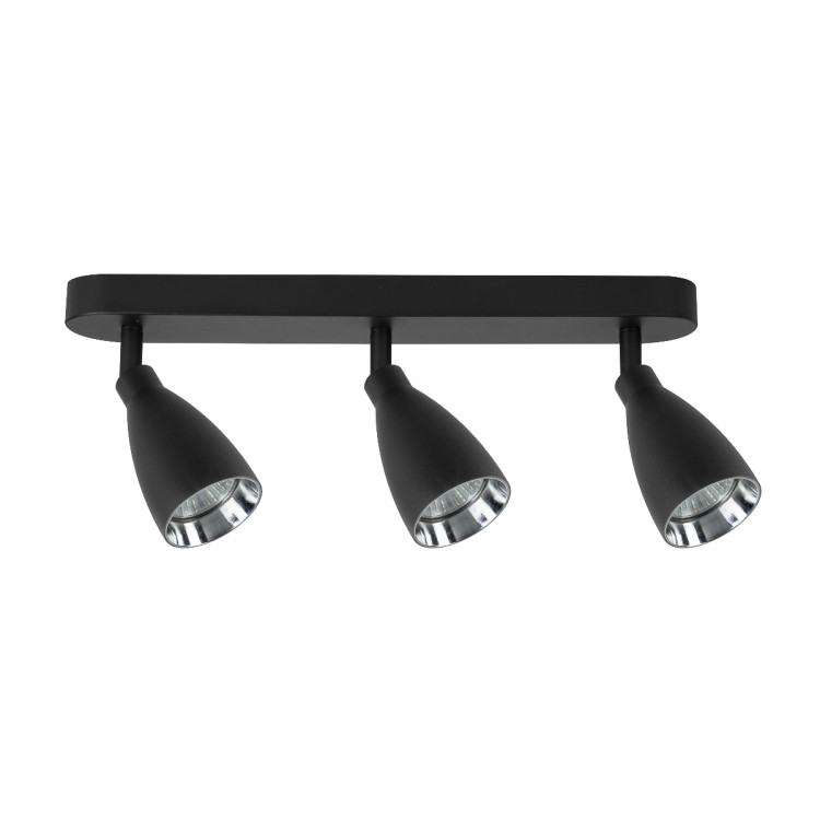 Campana 3 spot czarny 3xGU10 - 16367