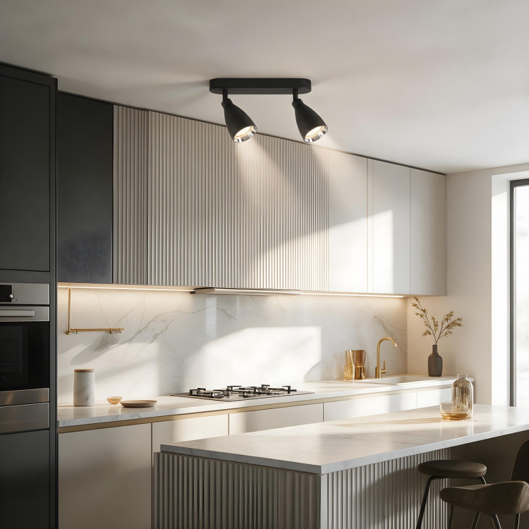Campana 2 spot czarny 2xGU10 - 16400