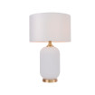 Lampa stołowa Tamiza 65 cm biała 1xE27