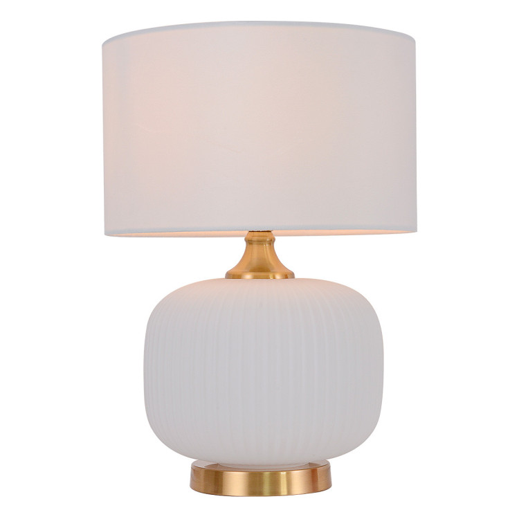 Lampa stołowa Tamiza 48 cm biała 1xE27 - 16416