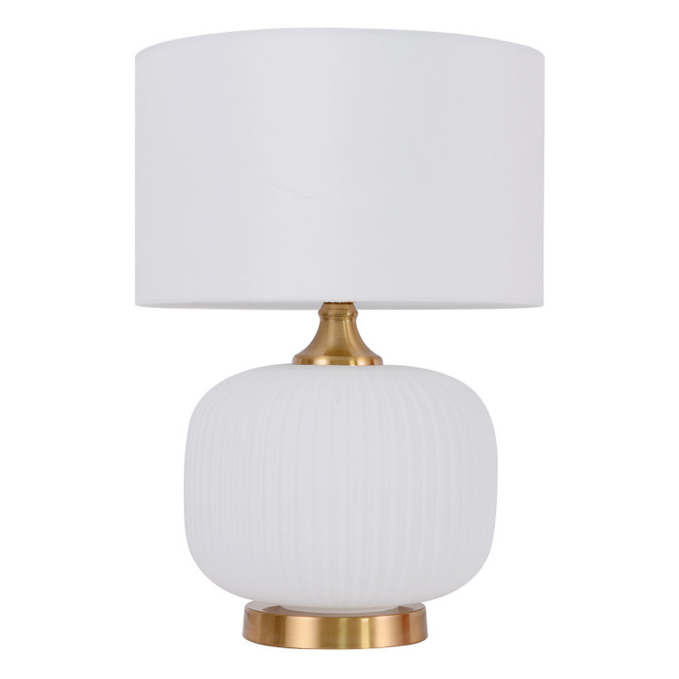Lampa stołowa Tamiza 48 cm biała 1xE27 - 16422