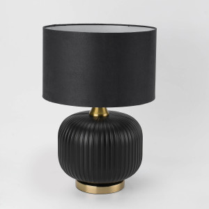 Lampa stołowa Tamiza 48 cm czarna 1xE27