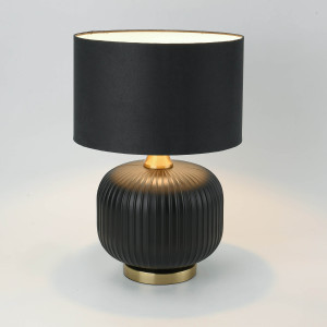 Lampa stołowa Tamiza 48 cm czarna 1xE27
