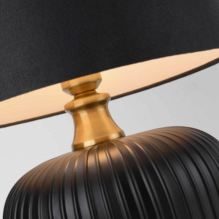 Lampa stołowa Tamiza 48 cm czarna 1xE27 - 16444