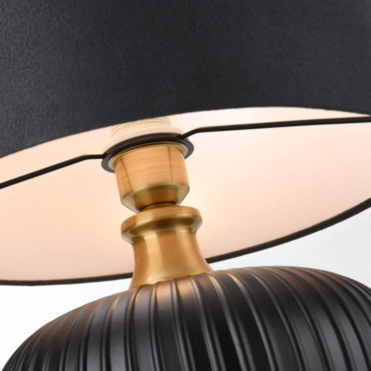 Lampa stołowa Tamiza 48 cm czarna 1xE27 - 16445