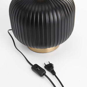 Lampa stołowa Tamiza 48 cm czarna 1xE27