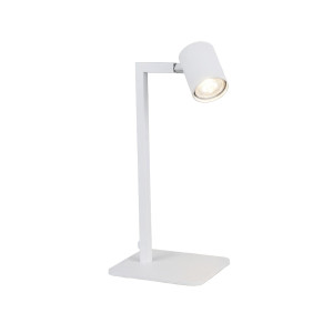 Lampa biurkowa Snow biała 1xGU10