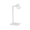 Lampa biurkowa Snow biała 1xGU10