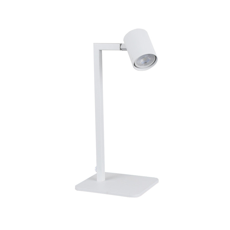 Lampa biurkowa Snow biała 1xGU10 - 16454
