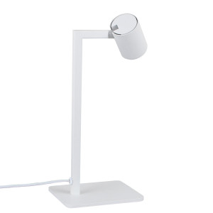 Lampa biurkowa Snow biała 1xGU10