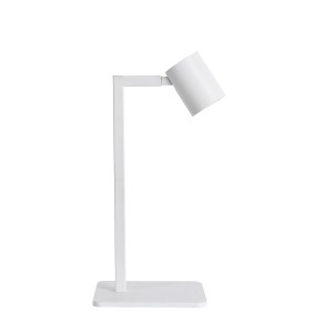 Lampa biurkowa Snow biała 1xGU10