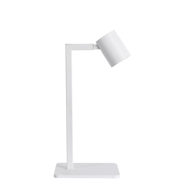 Lampa biurkowa Snow biała 1xGU10 - 16456