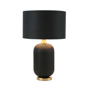 Lampa stołowa Tamiza 65 cm czarna 1xE27