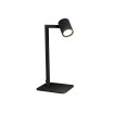 Lampa biurkowa Snow czarna 1xGU10