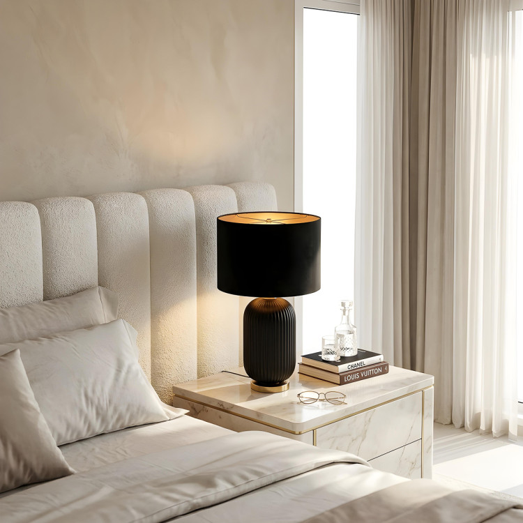 Lampa stołowa Tamiza 65 cm czarna 1xE27 - 16464