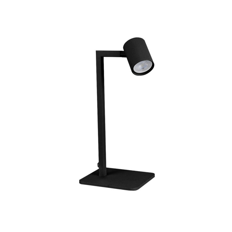 Lampa biurkowa Snow czarna 1xGU10 - 16469