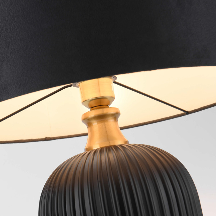 Lampa stołowa Tamiza 65 cm czarna 1xE27 - 16477