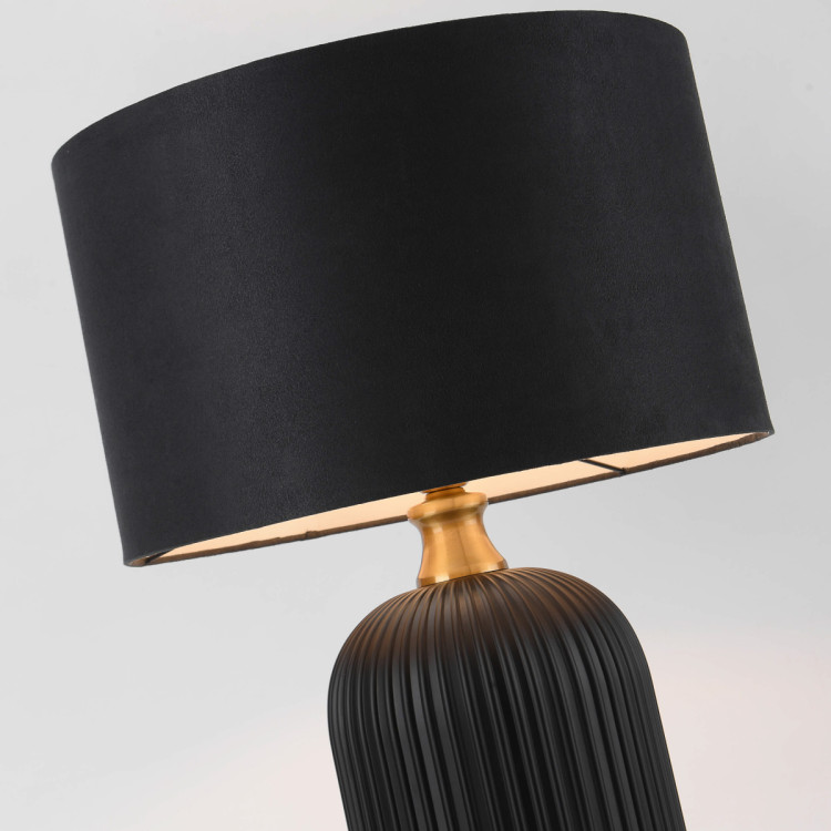 Lampa stołowa Tamiza 65 cm czarna 1xE27 - 16480