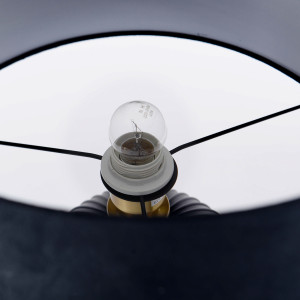 Lampa stołowa Tamiza 65 cm czarna 1xE27