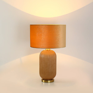 Lampa stołowa Tamiza 65 cm złota 1xE27