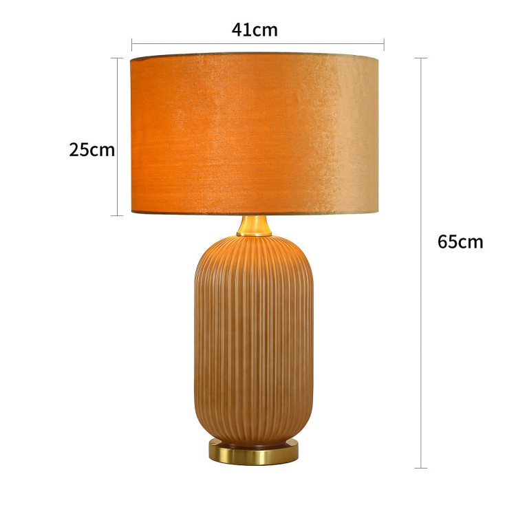 Lampa stołowa Tamiza 65 cm złota 1xE27 - 16498