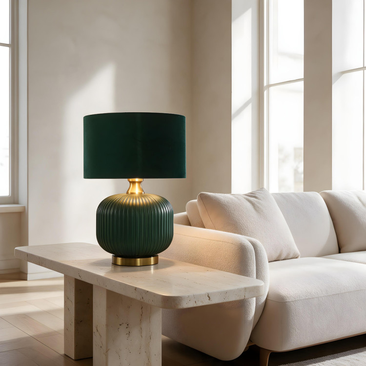 Lampa stołowa Tamiza 48 cm zielona 1xE27 - 16539