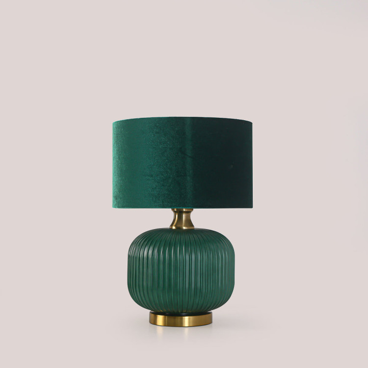 Lampa stołowa Tamiza 48 cm zielona 1xE27 - 16544