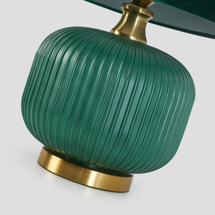 Lampa stołowa Tamiza 48 cm zielona 1xE27 - 16549