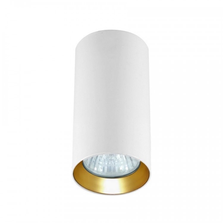 Tuba natynkowa Manacor 13 cm oczko biało - złote 1xGU10 - 2743