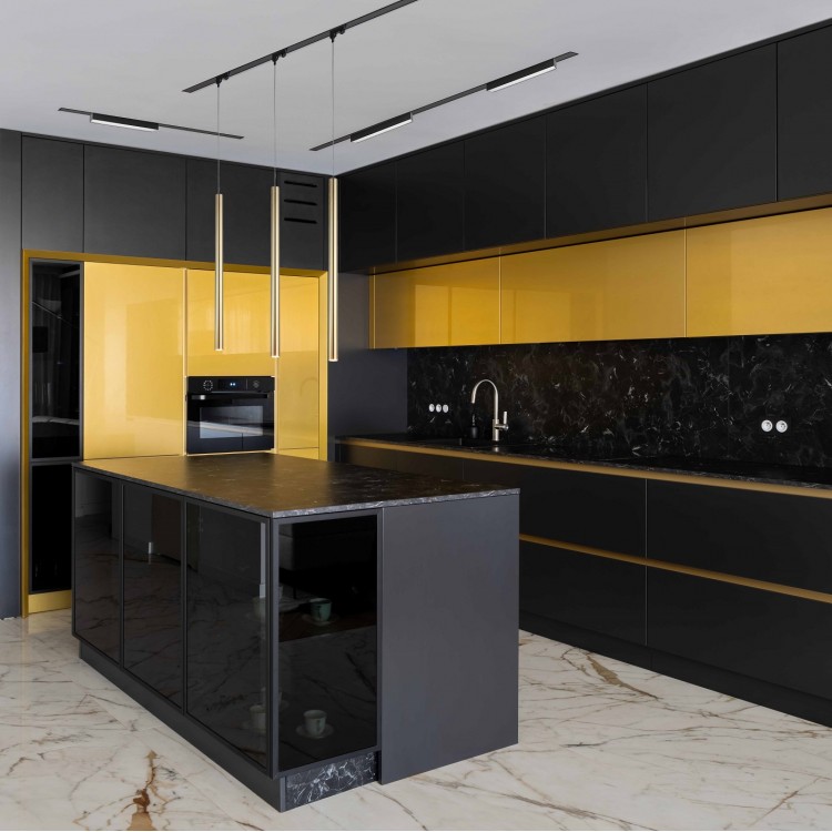 Reflektor do szynoprzewodów Moon 3F czarny LED 4000K - 2814