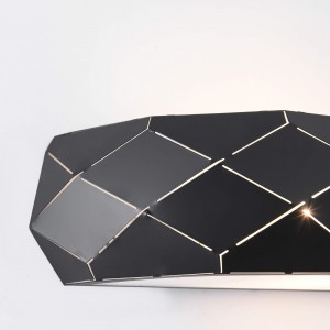 Kinkiet Reus czarny 1xE27