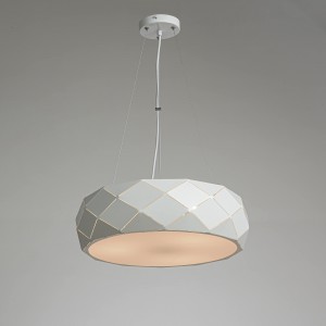 Lampa wisząca Reus biała 3xE27