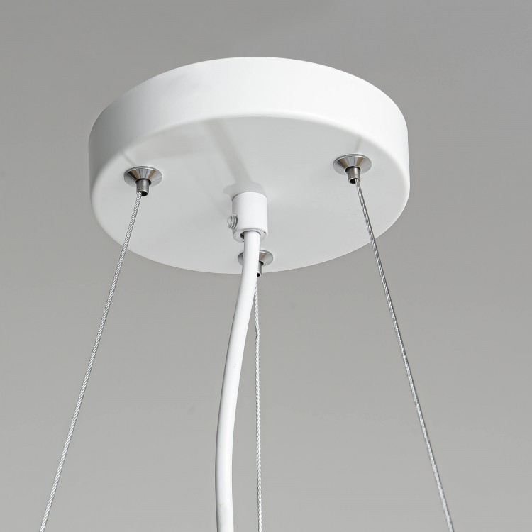 Lampa wisząca Reus biała 3xE27 - 3138